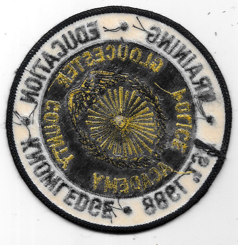 LAW ENFORCEMENT PATCH: GLOUCESTER COUNTY NEW JERSEY POLICE TRAINING ACADEMY - 4