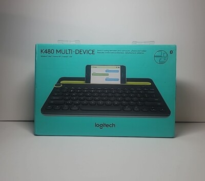 Logitech 920-006342 K480 Bluetooth Multi-Device Keyboard - Black