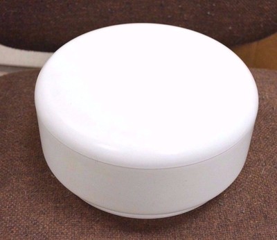 OPAL WHITE MILK 8''x 4'' GLASS DRUM GLoBe KITCHEN ShAdE RETRO Vintage 9141-179 NEW