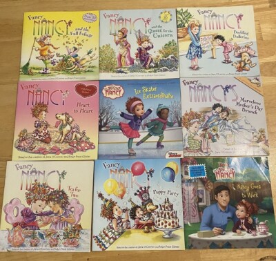 Lot of 9 Fancy Nancy Picture Books by Jane O'Conner