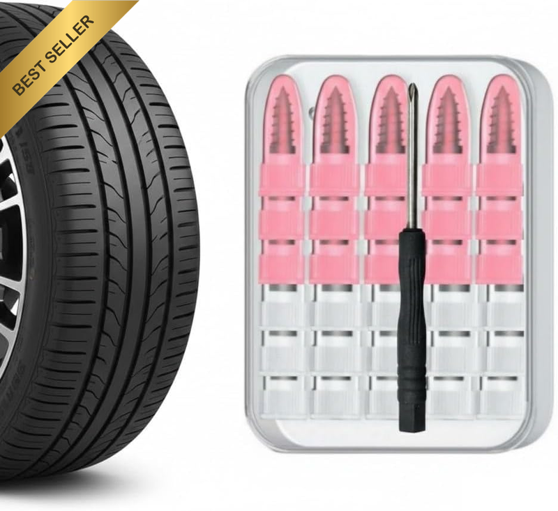 Tire Repair Rubber Nails, 30PCS Vacuum Tyre Repair Kit Spiral Rubber Nails for C