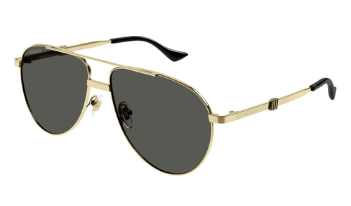 GUCCI GUCCI GG1440S-001-59 GOLD SUNGLASSES