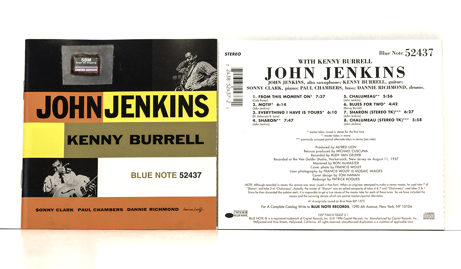 John Jenkins / Kenny Burrell オリジナル