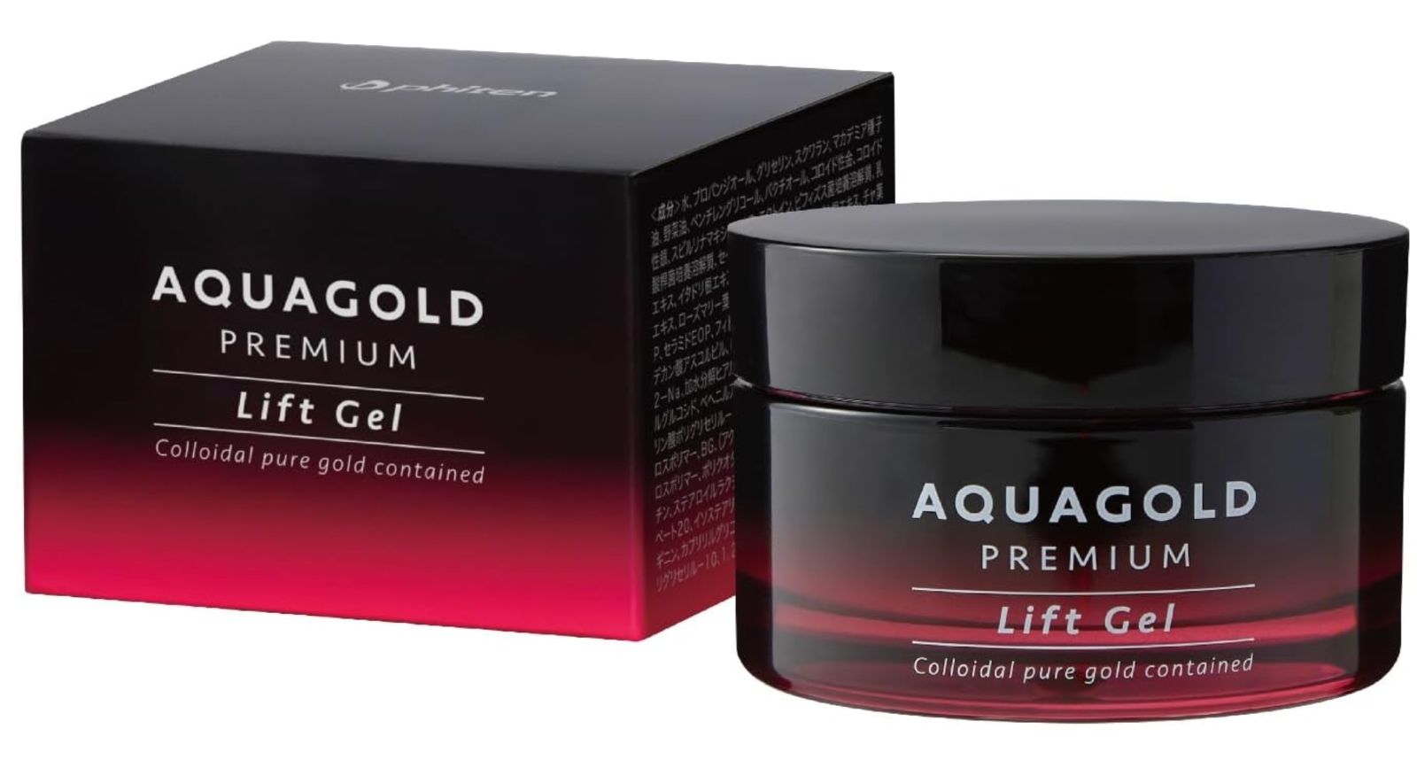 AQUAGOLD PREMIUM Moist Lotion、Lift Gel AQUA GOLD PREMIUM LIFT GEL – Phiten