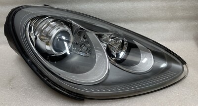 2011-2014 PORSCHE CAYENNE RH PASSENGE Side Xenon Lamp HID Headlight COMPLETE OEM