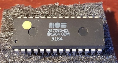 MOS 317054-01 Function HI Chip for Commodore 16/116/Plus/4 Tested and Working