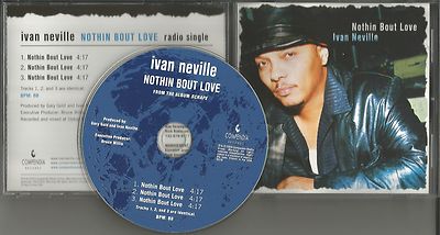 IVAN NEVILLE Brothers Nothin Bout Love 2003 USA PROMO DJ CD Single Nothing About