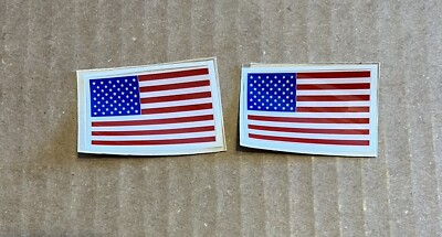 UNITED STATES US FLAG Football Helmet Decals Qty (2)