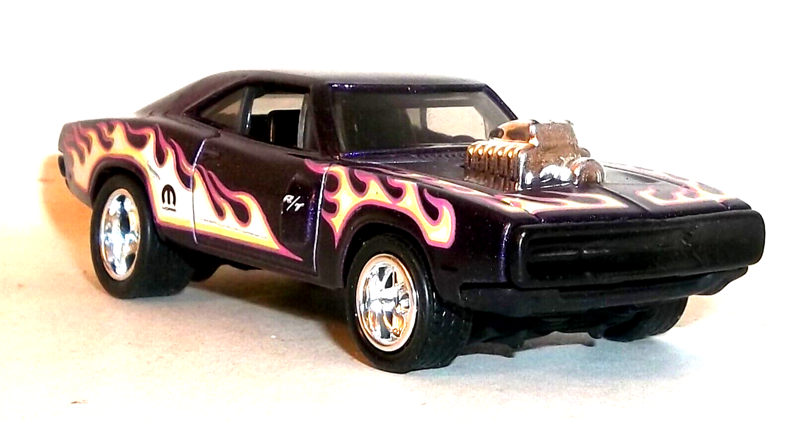 LOOSE 2022 HOT WHEELS 1:64 PURPLE '70 DODGE CHARGER R/T REAL