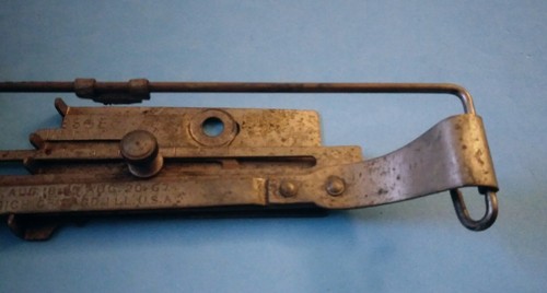 Old antique HC Goodrich sewing machine attachment patented 1867