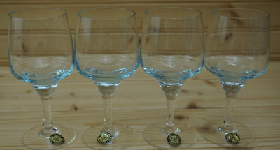 Sasaki Harmony (4) Wine Glasses, 5'' NWT  (B52)