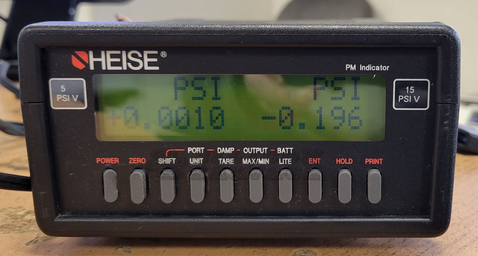 HEISE PM Digital Display Pressure Indicator High Accuracy Base Unit