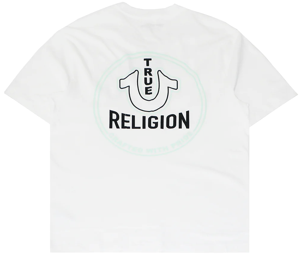 True Religion Men's Circle Crafted With Pride Horseshoe Logo