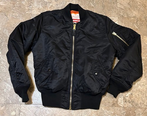 完売レア品PRINTED BOMBER JACKET MA1 ナイロンジャケット ALPHA INDUSTRIES MA-1 JAPAN SOUVENIR EAGLE BOMBER JACKET