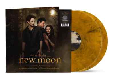 The Twilight Saga: New Moon Soundtrack - Limited Tigers Eye Vinyl 2LP *SEALED