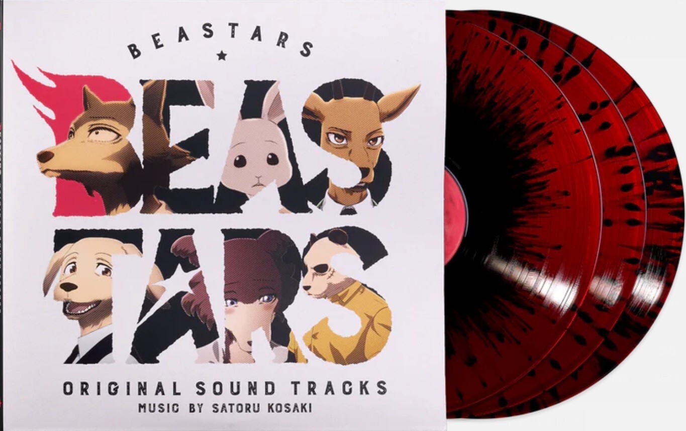 Beastars Season 1 Soundtrack Blood Red Variant Vinyl Record