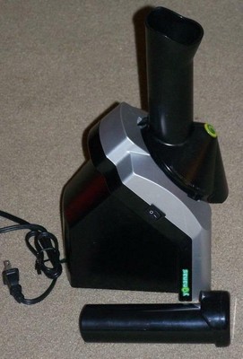 DOLE YONANAS HEALTHY DESSERT MAKER, WITH RECIPE BOOK, MAKE SOFT SERVE ICE CREAM