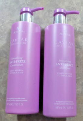 Alterna Caviar Anti Aging Smoothing Anti-Frizz Shampoo & Conditioner 16.5 fl oz