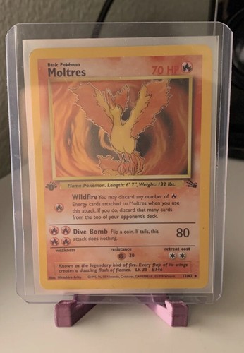 ポケモン - Moltres ファイアー 1ED 1st Edition 12/62 英語版