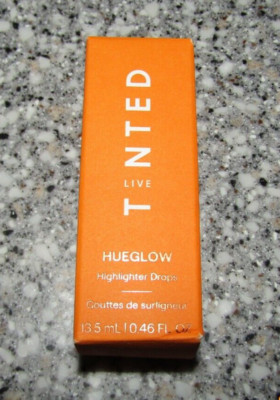 Live Tinted Hueglow Liquid Highlighter Drops ~DUSK 0.46 fl oz NEW in BOX MINI