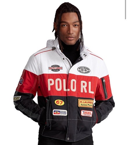 Polo Ralph Lauren PRL Racing Jacket XL 1992 Stadium, Crest Polo Ralph Lauren PRL Racing Jacket XL 1992 Stadium, Crest