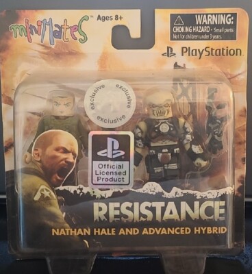 Sony Playstation Minimates RESISTANCE NATHAN HALE & ADVANCED HYBRID TRU 