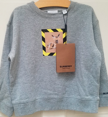 Burberry deer sweatshirt sale