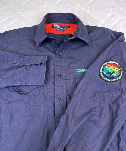 (希少)Polo Wildlife Sportsman ラガーシャツ 92 93 希少)Polo Wildlife Sportsman ラガーシャツ 92 93 - メルカリ