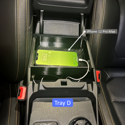 Centre sale console organiser