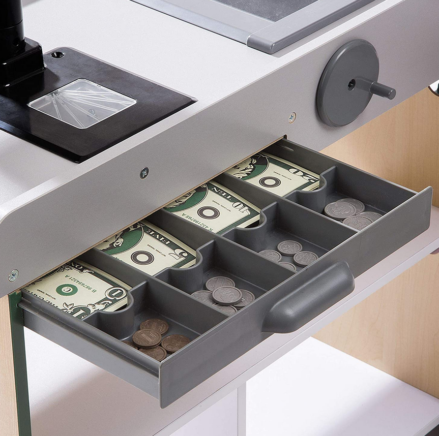 Melissa & Doug Freestanding Wooden Fresh Mart Grocery Store