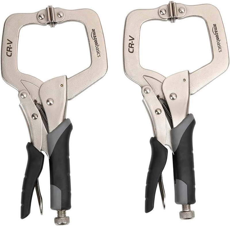 Adjustable Metal Face Clamp for Woodworking, Welding, or Repairs, 27.94Cm - Pack
