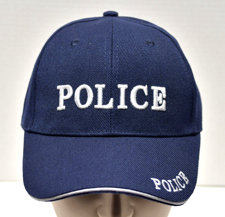 POLICE Cap/Hat Blue New Bold Embroidery*Free Shipping* | eBay