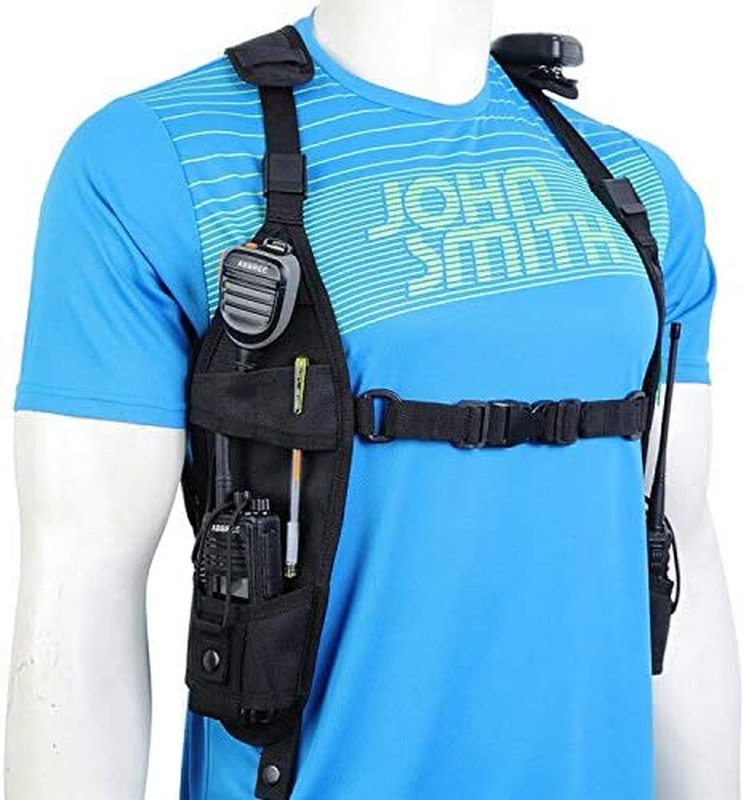 Chest Holder Radio Case Vest Rig For Baofe