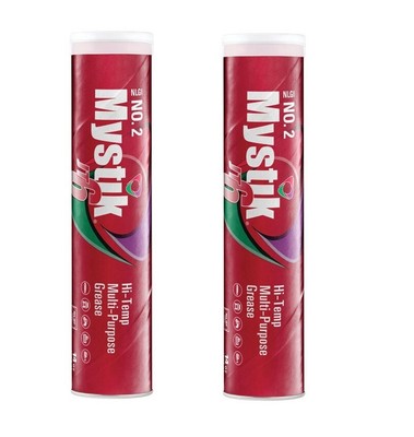 Mystik JT-6 EP All-Purpose Lithium Grease 14 oz ~ 2-Pack ~ 28 oz Total ~ New