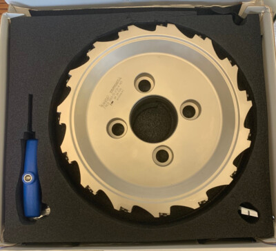 ISCAR TANGMILL F90LN D10.0-15-2.50-R-N15 INDEXABLE FACE MILL CUTTER, NEW IN BOX!
