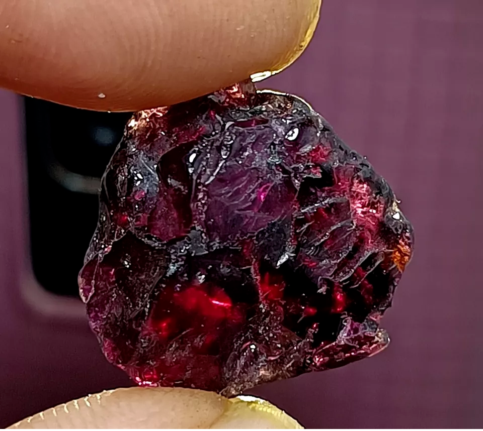 Certified Natural Red Painite Rough Burmese Facet 1500 Ct Raw Loose Lot Gemstone