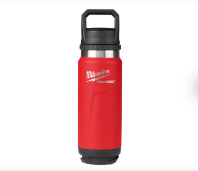 BRAND NEW MILWAUKEE 24oz INSULATED BOTTLE CHUG LID 48-22-8396R PACKOUT
