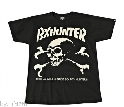 Bounty Hunter Japan skull logo T-shirt, Bounty x Hunter