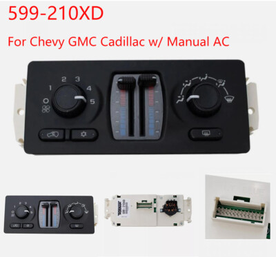 Dorman 599-210XD Climate Control Module for Chevy GMC Cadillac w/ Manual AC NEW