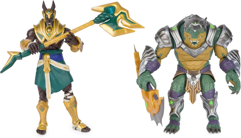 , 2-Pack, Official Nasus and Renekton Collectible Figures, over 7-Inches with 2