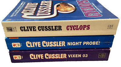 Dirk Pitt Ser.: Cyclops + NIGHT PROBE + Vixen 03 by Clive Cussler
