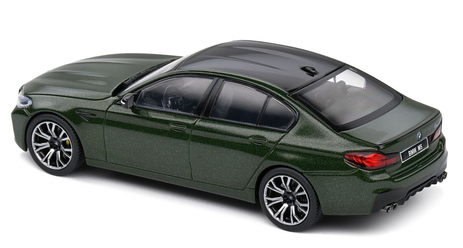 1/43 BMW M5 F90 Competition 2021 Green Diecast Model Car By