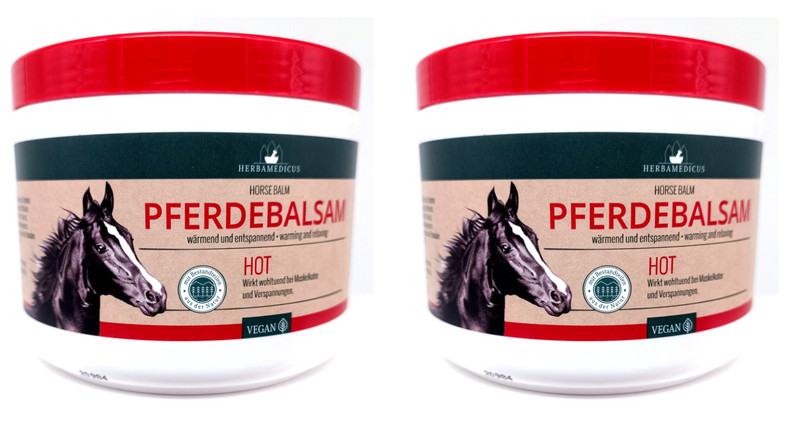 Pferdebalsam WÃ¤Rmend Extra Stark Massagegel Pferdesalbe WÃ¤Rme Balsam 2x 500ml