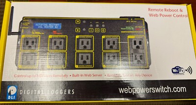 Digital Loggers Web Power Switch LPC4 10 Outlet Remote Power Controller