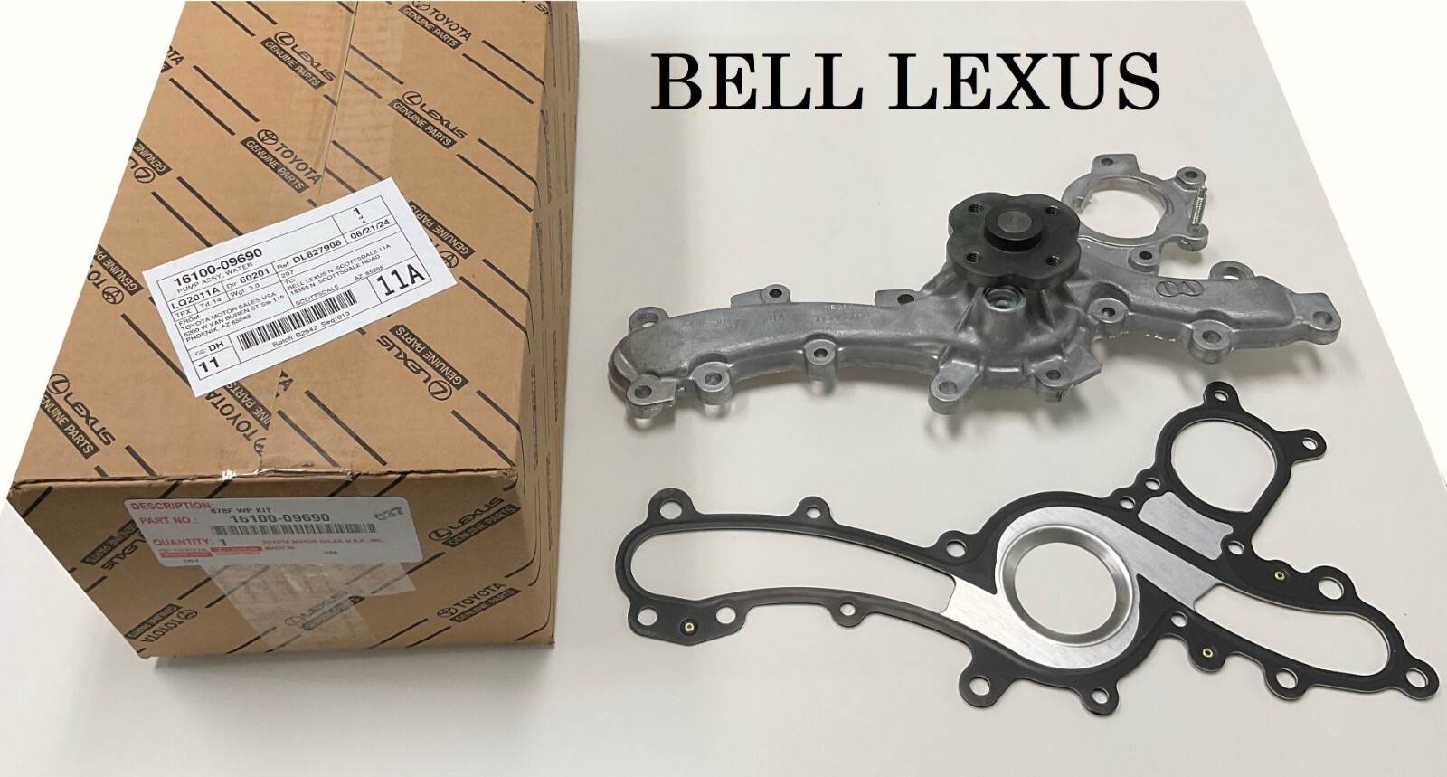 TOYOTA OEM FACTORY WATER PUMP 2018-2024 CAMRY 3.5L | eBay
