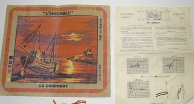 SUNDOWN  needlepoint kit - 8
