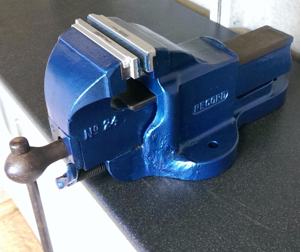 Record No 24 Heavy Duty Bench Vice Made in England 5 1/4" Jaws