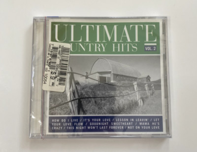 ULTIMATE COUNTRY HITS Vol. 2   Various [CD, VG] (Tim McGraw, Marie Osmond) NEW