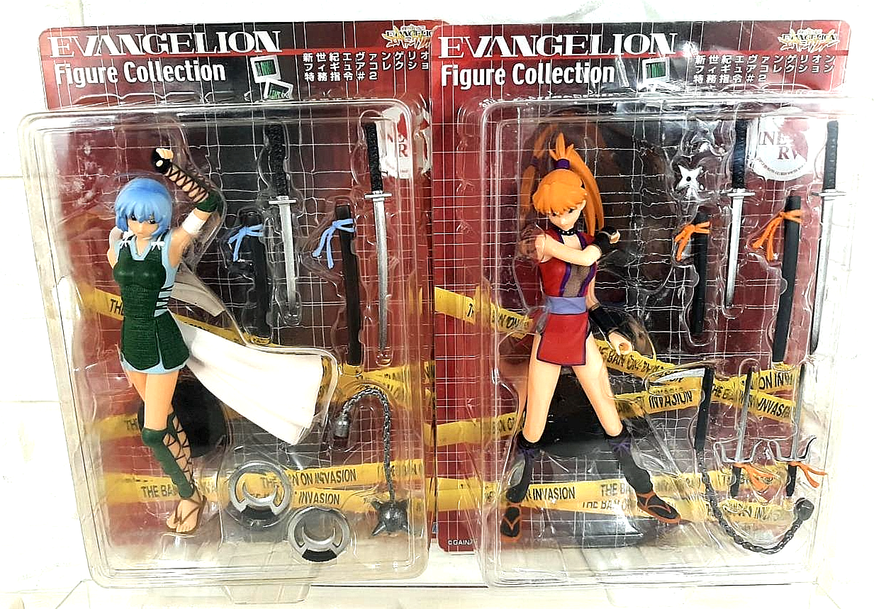 EVANGELION EVA GIRLS SPECIAL MISSION NINJA ASUKA REI AYANAMI