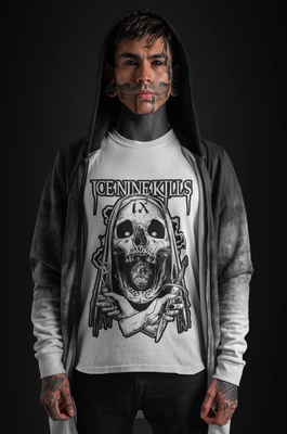 Ice Nine Kills The Silver cremefarbenes Shirt Ice Nine Kills Shirt Rockband ST